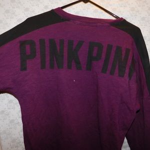 PINK long sleeved shirt purple